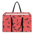 Cute Dachshund Pattern Print Utility Tote Bag