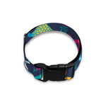 Cute Dino Floral Pattern Print Dog Collar