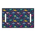 Cute Dino Floral Pattern Print Golf Cart Seat Cover