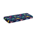 Cute Dino Floral Pattern Print Piano Keyboard Cover