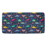 Cute Dino Floral Pattern Print Towel