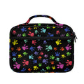 Cute Dino Footprint Pattern Print Briefcase Bible Bag
