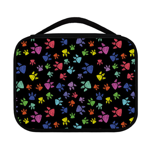 Cute Dino Footprint Pattern Print Classic Bible Case