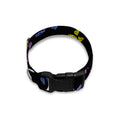 Cute Dino Footprint Pattern Print Dog Collar
