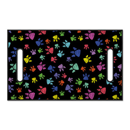 Cute Dino Footprint Pattern Print Golf Cart Seat Cover