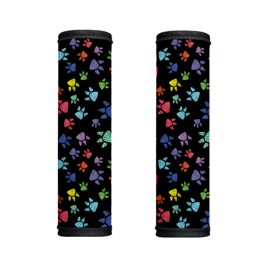 Cute Dino Footprint Pattern Print Handle Covers