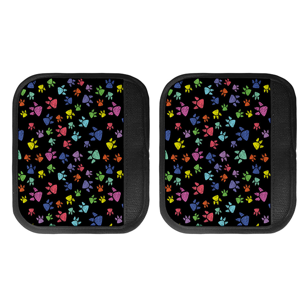 Cute Dino Footprint Pattern Print Handle Covers