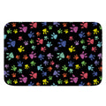 Cute Dino Footprint Pattern Print Indoor Door Mat