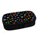 Cute Dino Footprint Pattern Print Insulin Cooler Travel Case