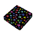 Cute Dino Footprint Pattern Print Outdoor Seat Cushion Cover