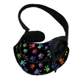 Cute Dino Footprint Pattern Print Pet Sling Carrier