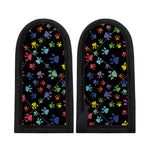 Cute Dino Footprint Pattern Print Skillet Handle Cover