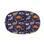 Cute Dino Halloween Pattern Print Car Side Mirror Covers