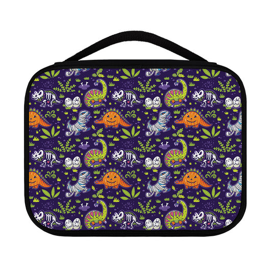 Cute Dino Halloween Pattern Print Classic Bible Case