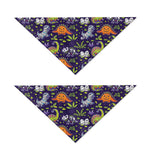Cute Dino Halloween Pattern Print Dog Bandana