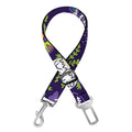 Cute Dino Halloween Pattern Print Dog Seat Belt