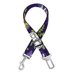 Cute Dino Halloween Pattern Print Dog Seat Belt