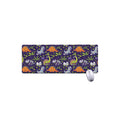 Cute Dino Halloween Pattern Print Extended Mouse Pad