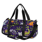 Cute Dino Halloween Pattern Print Gym Bag