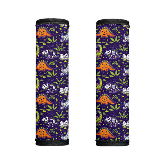 Cute Dino Halloween Pattern Print Handle Covers