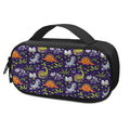 Cute Dino Halloween Pattern Print Portable Cooler Travel Case