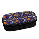 Cute Dino Halloween Pattern Print Insulin Cooler Travel Case