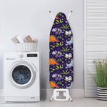 Cute Dino Halloween Pattern Print Ironing Board Cover