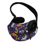 Cute Dino Halloween Pattern Print Pet Sling Carrier