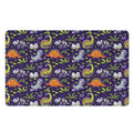Cute Dino Halloween Pattern Print Polyester Doormat