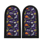 Cute Dino Halloween Pattern Print Skillet Handle Cover