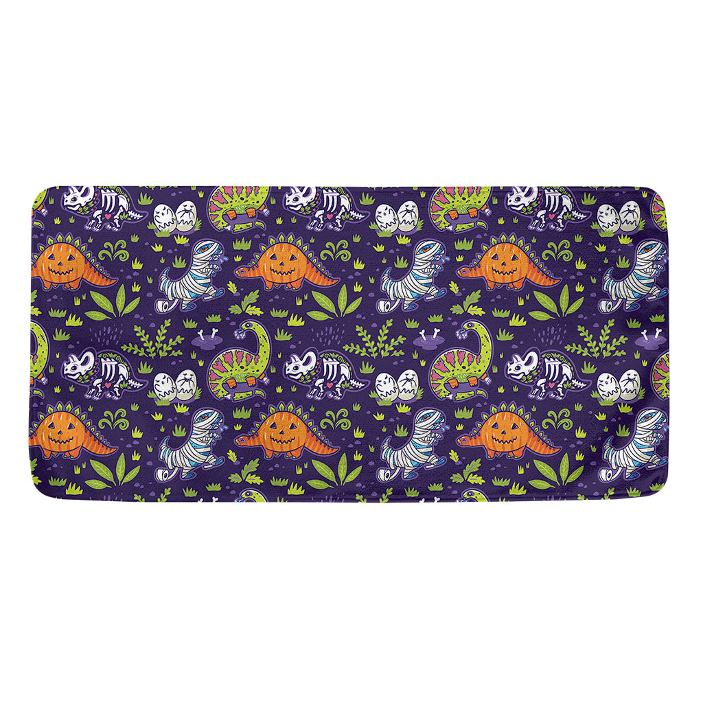 Cute Dino Halloween Pattern Print Towel