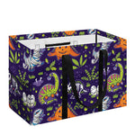 Cute Dino Halloween Pattern Print Utility Tote Bag