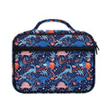 Cute Dino Leaves And Flowers Print Briefcase Bible Bag