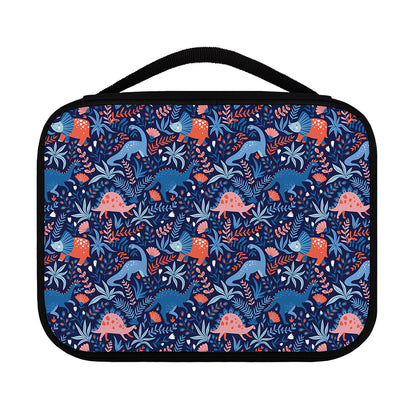 Cute Dino Leaves And Flowers Print Classic Bible Case