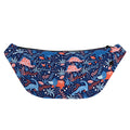 Cute Dino Leaves And Flowers Print Fanny Pack