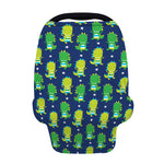 Cute Dino T-Rex Pattern Print Baby Seat Cover