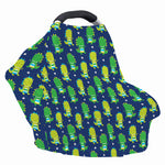 Cute Dino T-Rex Pattern Print Baby Seat Cover