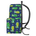 Cute Dino T-Rex Pattern Print Backpack