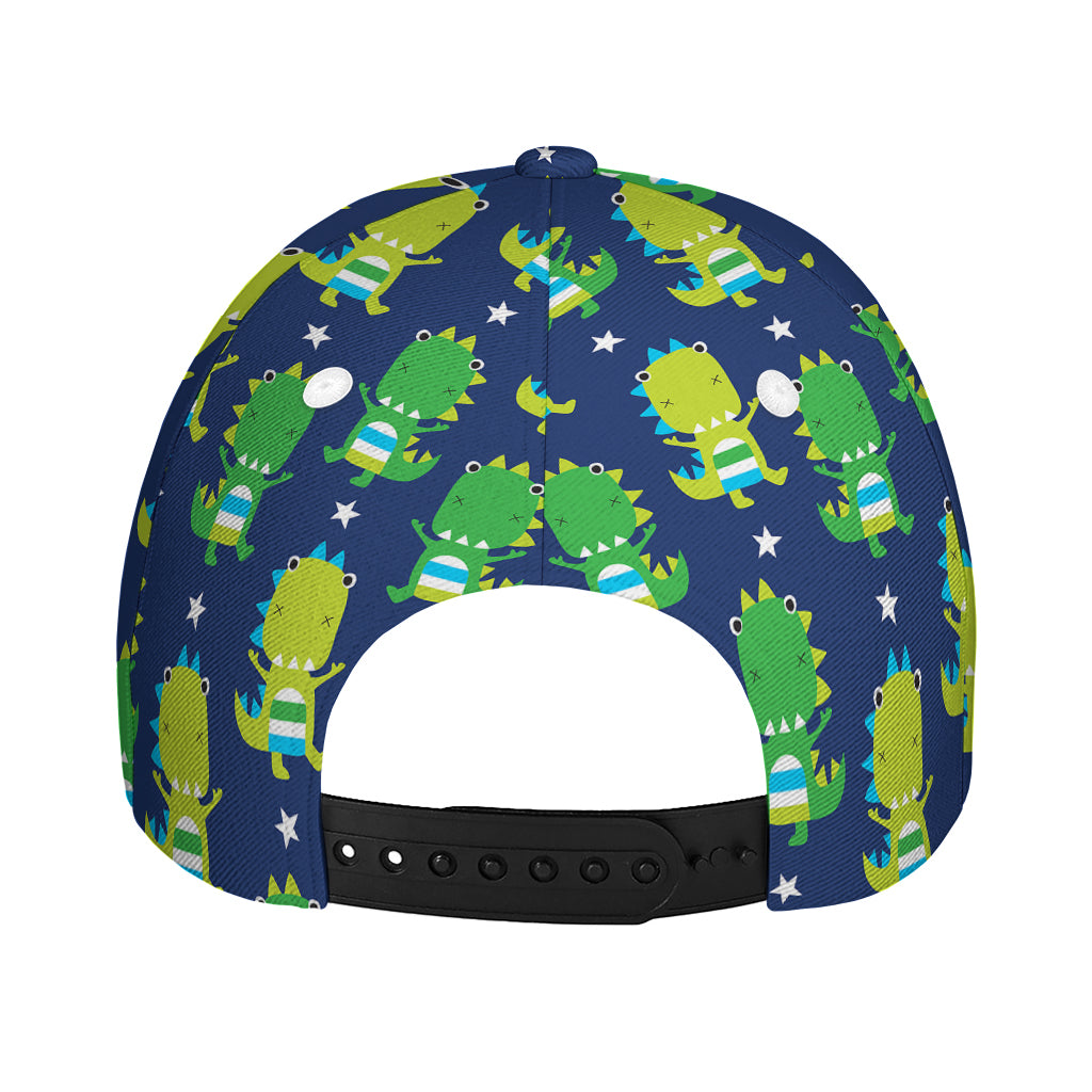 Cute Dino T-Rex Pattern Print Baseball Cap