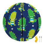 Cute Dino T-Rex Pattern Print Basketball