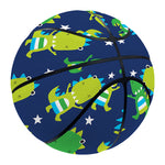 Cute Dino T-Rex Pattern Print Basketball
