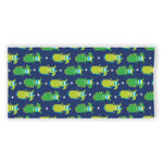 Cute Dino T-Rex Pattern Print Beach Towel