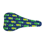 Cute Dino T-Rex Pattern Print Bicycle Seat Cover