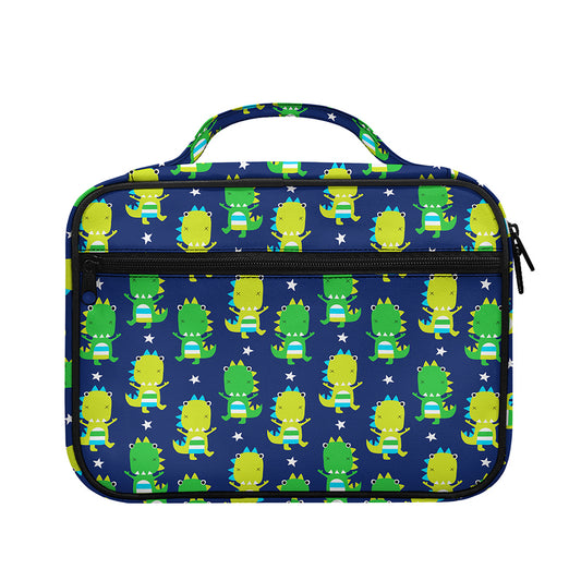 Cute Dino T-Rex Pattern Print Briefcase Bible Bag