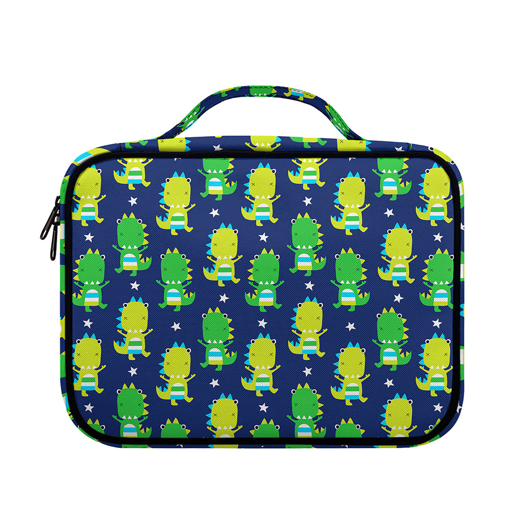 Cute Dino T-Rex Pattern Print Briefcase Bible Bag