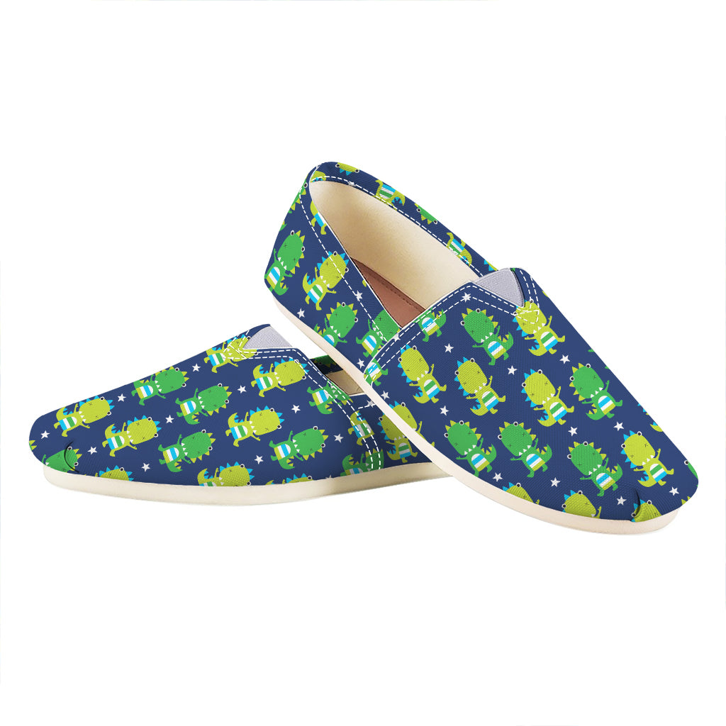 Cute Dino T-Rex Pattern Print Casual Shoes