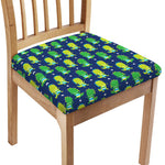 Cute Dino T-Rex Pattern Print Chair Cushion Cover