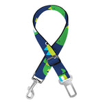 Cute Dino T-Rex Pattern Print Dog Seat Belt