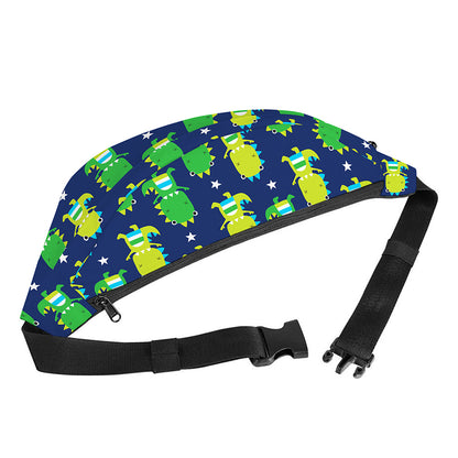 Cute Dino T-Rex Pattern Print Fanny Pack