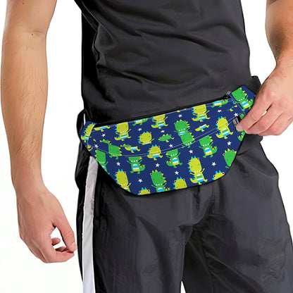 Cute Dino T-Rex Pattern Print Fanny Pack